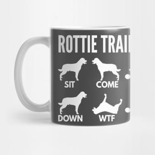 Rottweiler Training Rottweiler Dog Tricks Mug